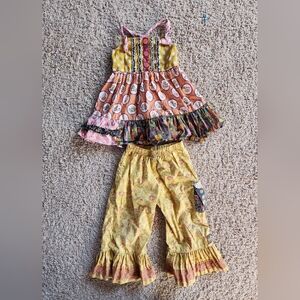Matilda Jane Chicken Outfit Set